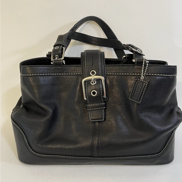 Coach Handbags - COACH Hampton Soho Carry All Shoulder Bag F12602